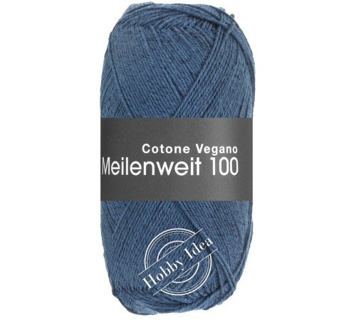 Lana Grossa Meilenweit 100 Cotone Vegano 23 Деним