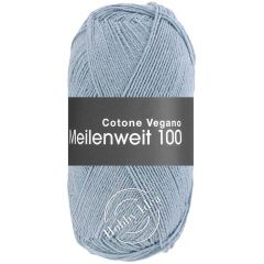 Lana Grossa Meilenweit 100 Cotone Vegano 24 Светлый джинс