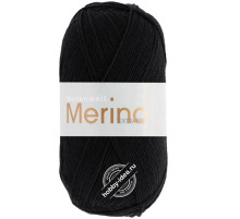 Lana Grossa Meilenweit 100 Merino Extrafine 2402 Чёрный