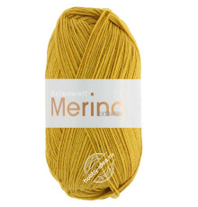 Lana Grossa Meilenweit 100 Merino Extrafine 2418 Горчично-жёлтый