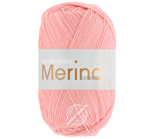 Lana Grossa Meilenweit 100 Merino Extrafine 2422 Розовый