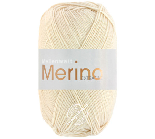 Lana Grossa Meilenweit 100 Merino Extrafine 2425 Светло-бежевый