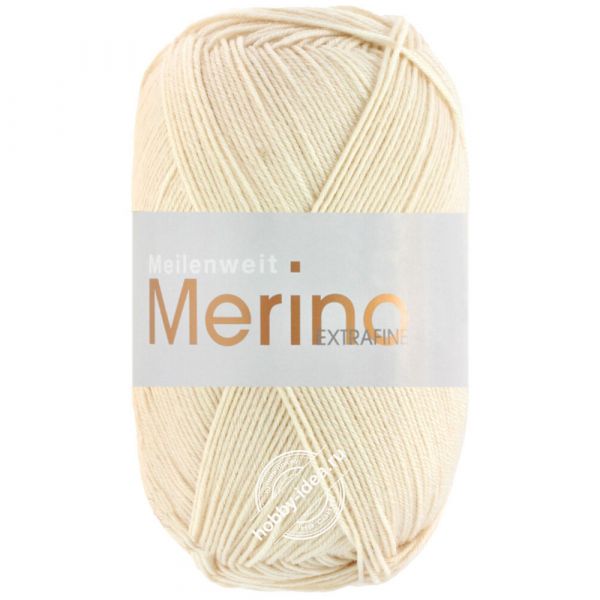 Lana Grossa Meilenweit 100 Merino Extrafine 2425 Светло-бежевый из категории Lana Grossa Meilenweit 100 Merino Extrafine