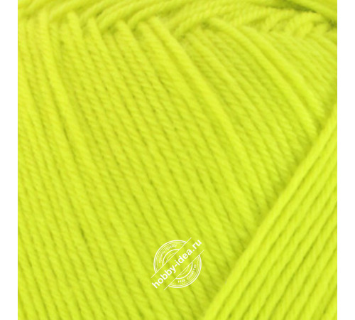 Lana Grossa Meilenweit 100 Merino Extrafine 2426 Неоновый жёлтый