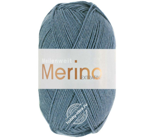 Lana Grossa Meilenweit 100 Merino Extrafine 2428 Джинс