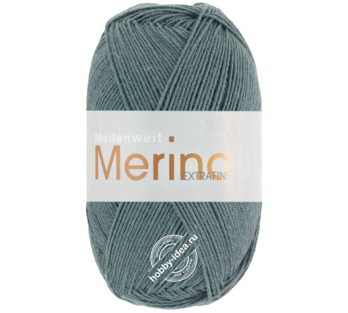 Lana Grossa Meilenweit 100 Merino Extrafine 2431 Серо-синий