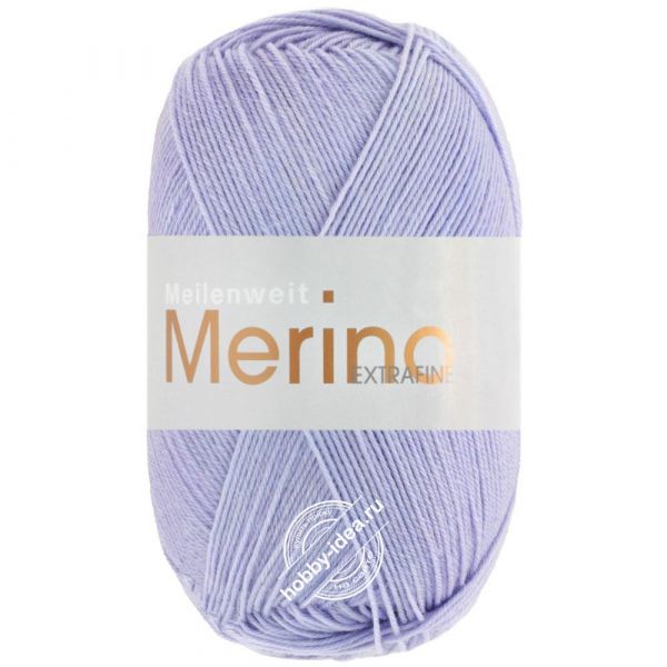 Lana Grossa Meilenweit 100 Merino Extrafine 2436 Лавандовый из категории Lana Grossa Meilenweit 100 Merino Extrafine