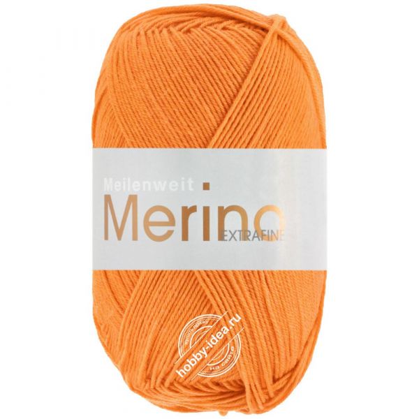 Lana Grossa Meilenweit 100 Merino Extrafine 2444 Куркума из категории Lana Grossa Meilenweit 100 Merino Extrafine