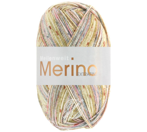 Lana Grossa Meilenweit 100 Merino Extrafine Bella 4503 Песочно-серый