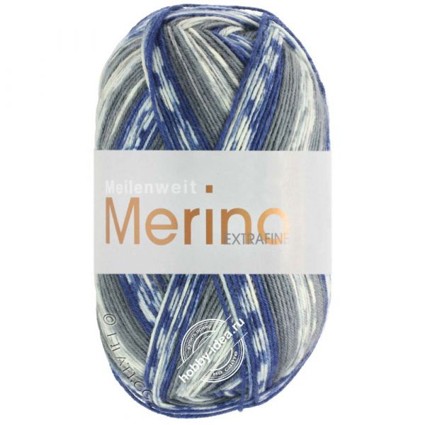 Lana Grossa Meilenweit 100 Merino Extrafine Denim Mix 2601 из категории Lana Grossa Meilenweit 100 Merino Extrafine Denim Mix