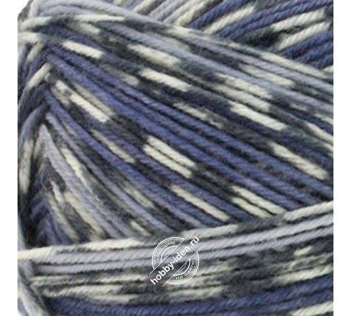 Lana Grossa Meilenweit 100 Merino Extrafine Denim Mix 2602