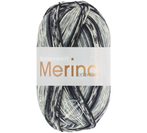 Lana Grossa Meilenweit 100 Merino Extrafine Denim Mix 2603