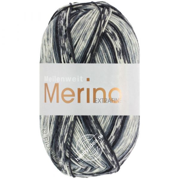 Lana Grossa Meilenweit 100 Merino Extrafine Denim Mix 2603 из категории Lana Grossa Meilenweit 100 Merino Extrafine Denim Mix