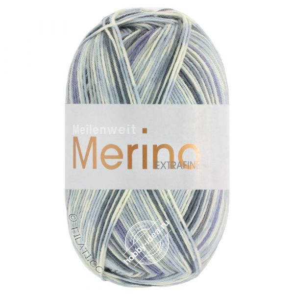 Lana Grossa Meilenweit 100 Merino Extrafine Denim Mix 2604 из категории Lana Grossa Meilenweit 100 Merino Extrafine Denim Mix