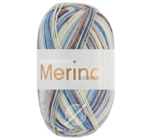 Lana Grossa Meilenweit 100 Merino Extrafine Denim Mix 2605