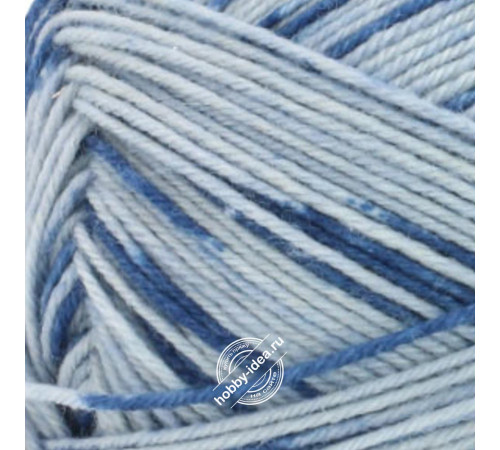 Lana Grossa Meilenweit 100 Merino Extrafine Denim Mix 2606