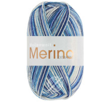 Lana Grossa Meilenweit 100 Merino Extrafine Denim Mix 2607
