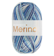 Lana Grossa Meilenweit 100 Merino Extrafine Denim Mix 2607