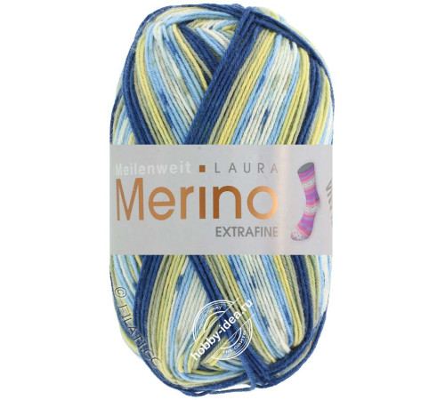 Lana Grossa Meilenweit 100 Merino Extrafine Laura 4553
