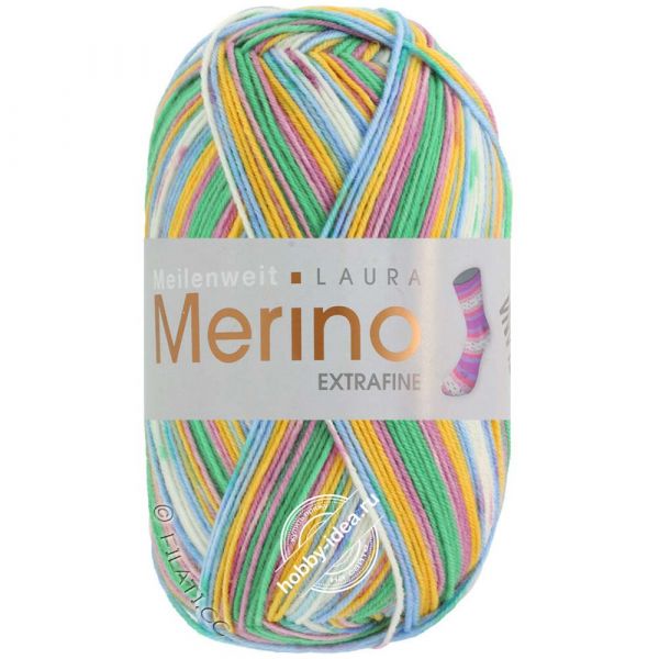 Lana Grossa Meilenweit 100 Merino Extrafine Laura 4556 из категории Lana Grossa Meilenweit 100 Merino Extrafine Laura