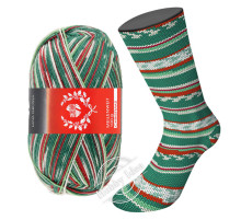 Lana Grossa Meilenweit 100 Merino Christmas Lurex 6795