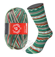 Lana Grossa Meilenweit 100 Merino Christmas Lurex 6795