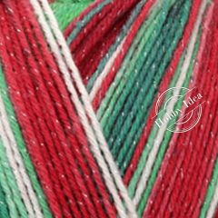 Lana Grossa Meilenweit 100 Merino Christmas Lurex 6796