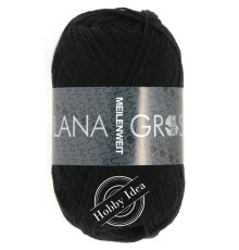 Lana Grossa Meilenweit 50 1106 Чёрный