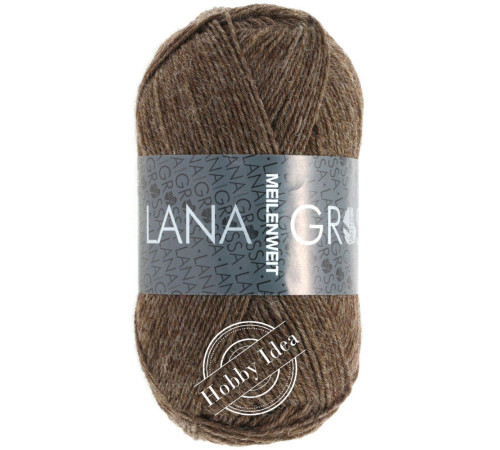 Lana Grossa Meilenweit 50 1305 Серо-коричневый