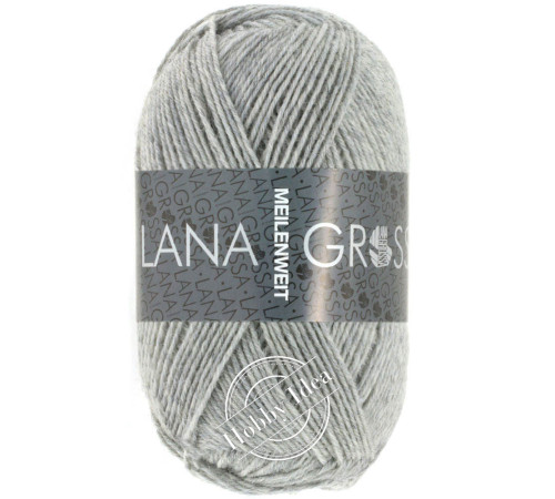 Lana Grossa Meilenweit 50 1346 Нежно-серый меланж