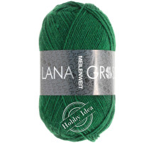 Lana Grossa Meilenweit 50 1367 Бутылочный зеленый