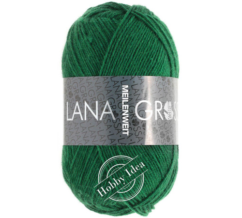 Lana Grossa Meilenweit 50 1367 Бутылочный зеленый