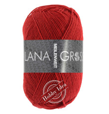 Lana Grossa Meilenweit 50 1383 Огненно-красный