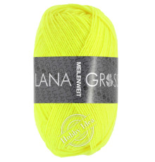 Lana Grossa Meilenweit 50 1392 Неоновый жёлтый