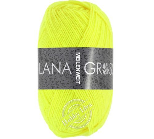 Lana Grossa Meilenweit 50 1392 Неоновый жёлтый