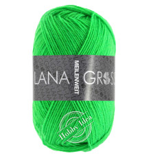 Lana Grossa Meilenweit 50 1394 Неоновый зелёный