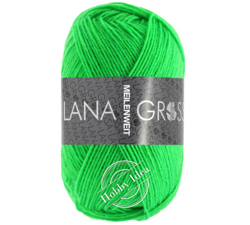 Lana Grossa Meilenweit 50 1394 Неоновый зелёный