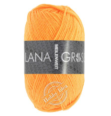 Lana Grossa Meilenweit 50 1396 Неоновый оранжевый