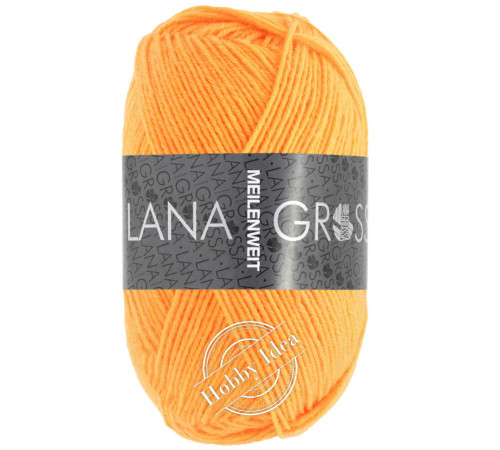 Lana Grossa Meilenweit 50 1396 Неоновый оранжевый