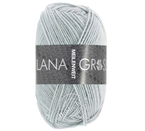 Lana Grossa Meilenweit 50 1402 Серебристо-серый