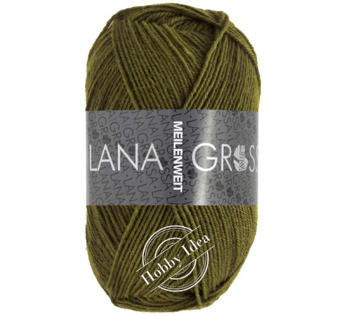 Lana Grossa Meilenweit 50 1407 Оливковый