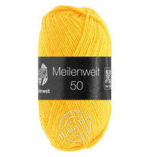 Lana Grossa Meilenweit 50 1421 Ярко жёлтый