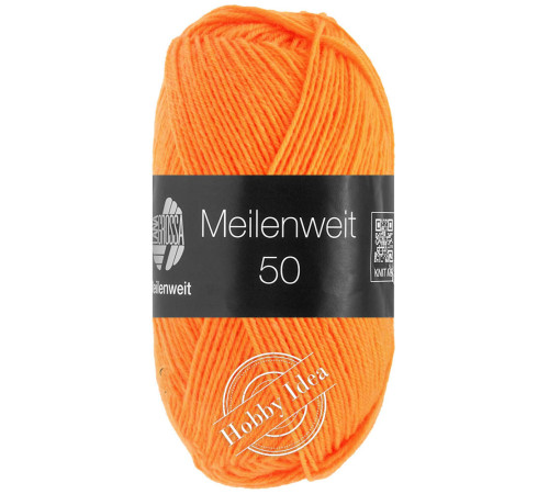 Lana Grossa Meilenweit 50 1422 Оранажевый