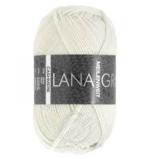 Lana Grossa Meilenweit 50 Cashmere 01 Белый