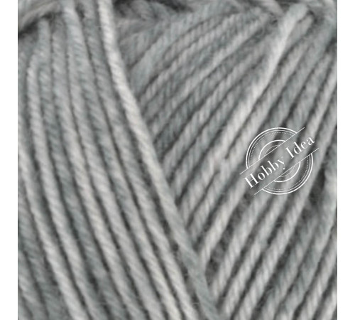 Lana Grossa Meilenweit 50 Cashmere 02 Серый меланж