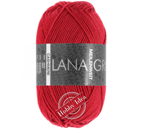 Lana Grossa Meilenweit 50 Cashmere 06 Красный