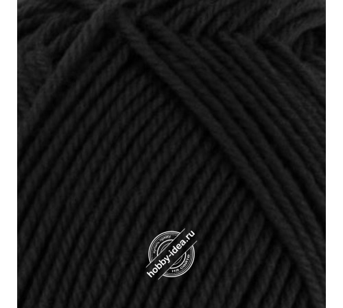 Lana Grossa Meilenweit 50 Cashmere 08 Чёрный