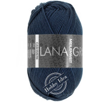 Lana Grossa Meilenweit 50 Cashmere 09 Тёмно-синий