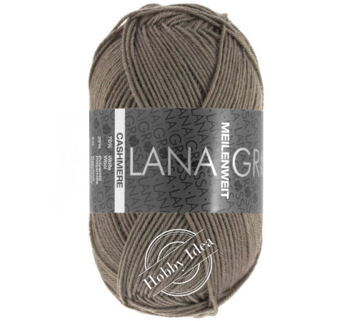 Lana Grossa Meilenweit 50 Cashmere 14 Серо-коричневый