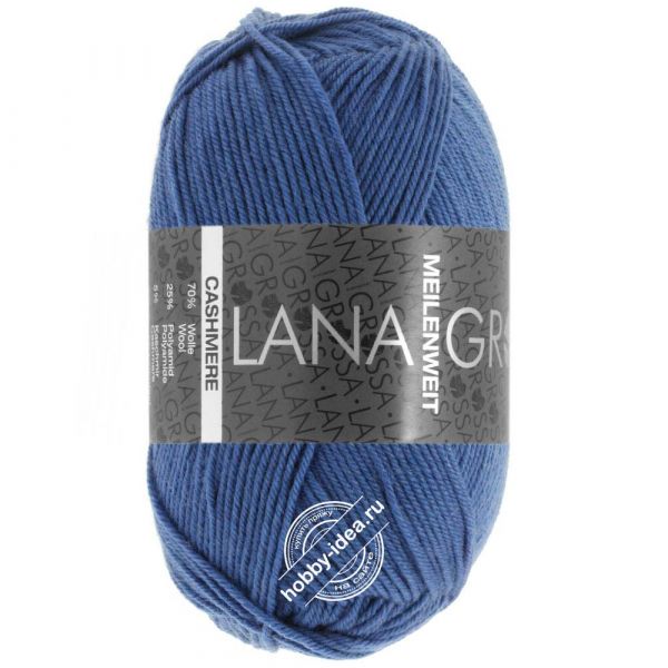 Lana Grossa Meilenweit 50 Cashmere 16 Синий из категории Lana Grossa Meilenweit 50 Cashmere
